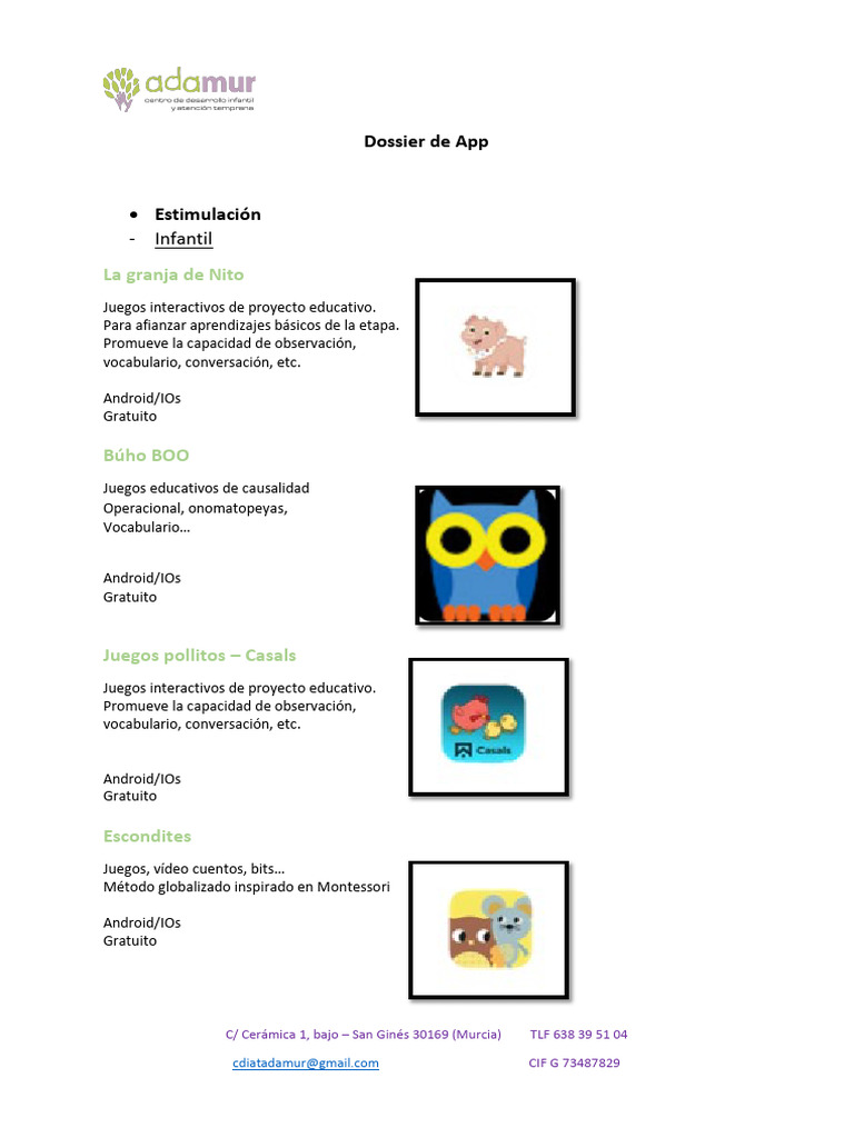 Apps educativas gratuitas para niños | PDF | Aprendizaje | Aplicación movil