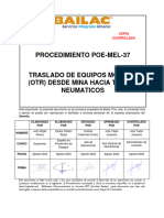 Poe-Mel-37 Traslado de Equipos Moviles (Otr) Desde Mina Hacia Taller Neumaticos Rev 04 Agosto 2023