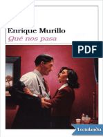 Que Nos Pasa - Enrique Murillo