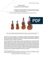 Violines y Reyes. La Música en La Corte de Carlos IV. Unidad Didáctica. VRFS