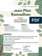 Lesson Plan Ramadhan