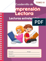 Tomo 4 Cuaderno Lectoescritura Entretenida