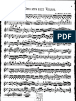 12 Duette Mozart Violin II