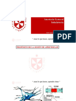 Anestesia General Inhalatoria - USMP