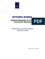 Operating Manual UV INTEGRA