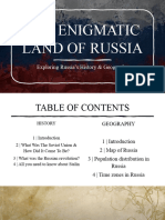 The Enigmatic Land of Russia