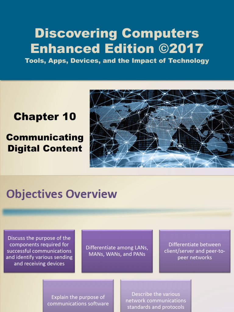 Chapter Ten Â Communications and Networks - Slide | PDF | Computer ...