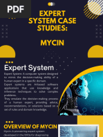 MYCIN: AI Expert System in Medicine | PDF | Medical Diagnosis | Infection
