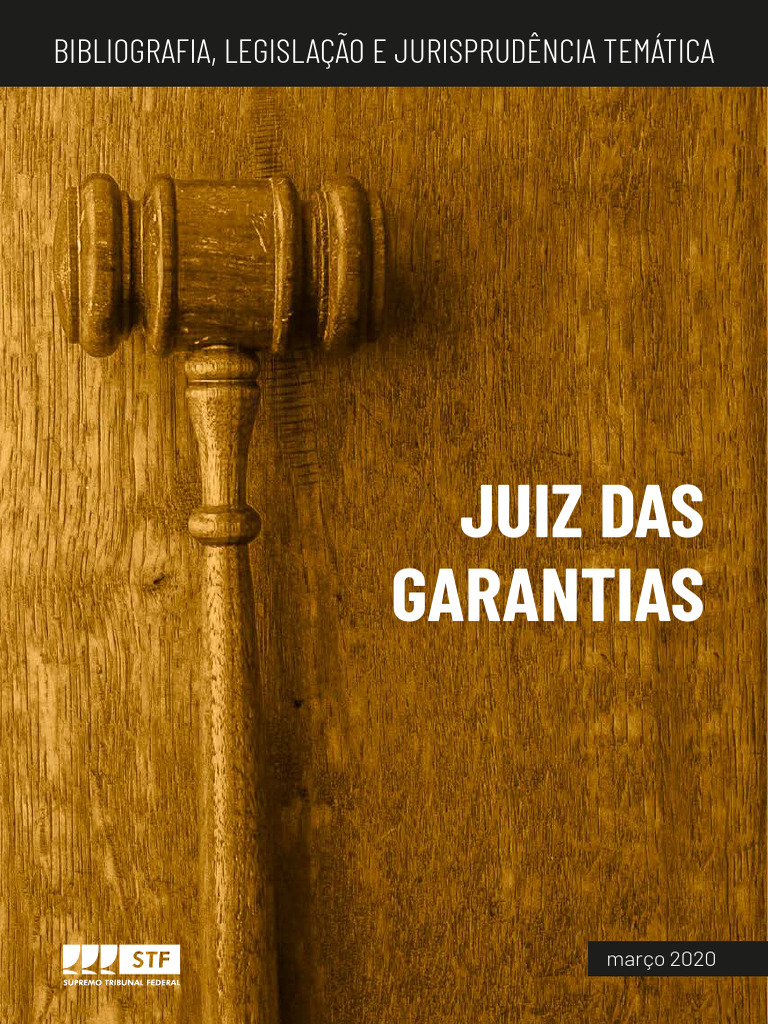 Juiz de Garantias - 2020 - Revisado | PDF | Direito Penal | Juiz