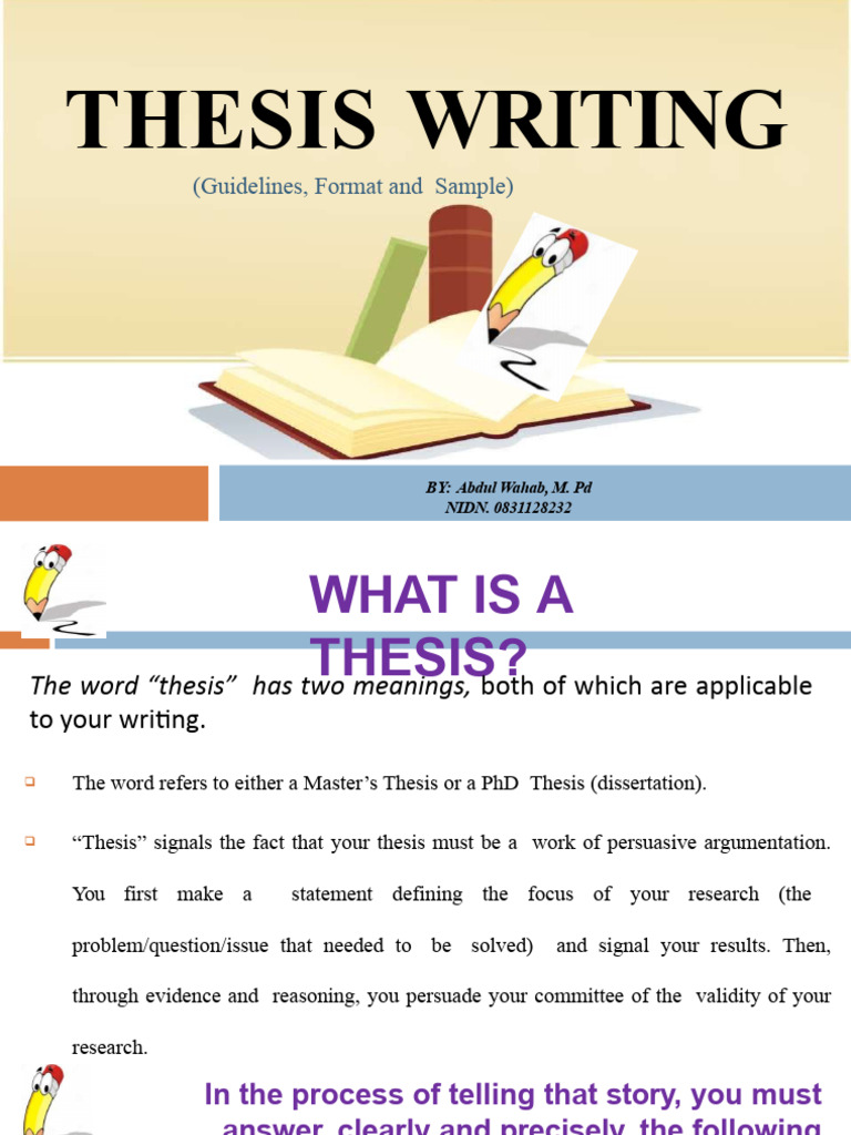 1 Thesis Introduction Pdf Thesis Hypothesis