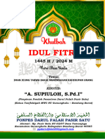 Khutbah Idul Fitri Bahasa Sunda 2024 (1445 H)