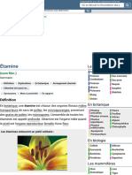 Étamine: Le Milieu Aquatique
