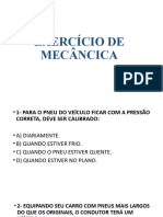 Exercício de Mecâncica