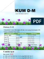 JM1 Hukum D-M