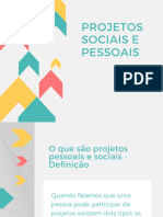 Projetos Sociais e Pessoais