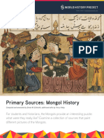 WHP 5-1-5 Read - Primary Sources - Mongol Collection