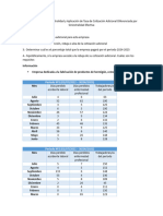 Cálculo de Tasa de Siniestralidad y Aplicación de Tasa de Cotización Adicional Diferenciada Por