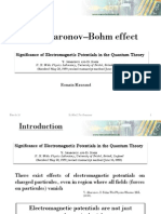 The Aharonov-Bohm Effect: Romain Maurand