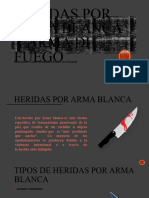 Heridas Por Arma Blanca Y Arma de Fuego