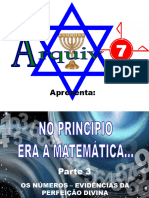 74 NO PRINCÍPIO ERA A MATEMÁTICA OS NÚMEROS EVIDÊNCIAS DA PERFEIÇÃO DIVINA PARTE 3