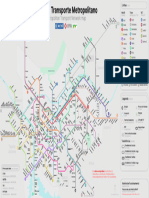 Mapa Do Transporte Metropolitano Futuro
