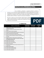 Plan Específico de Aprendizaje (Pea) : 2º Semestre