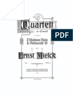 String Quartet, Op.1 - Complete Parts (Leipzig - Friedrich Hofmeister, N.D.)