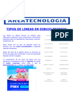 Tipos de Líneas en Dibujo Técnico Aprende Facil