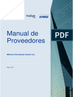 Manual de Proveedores