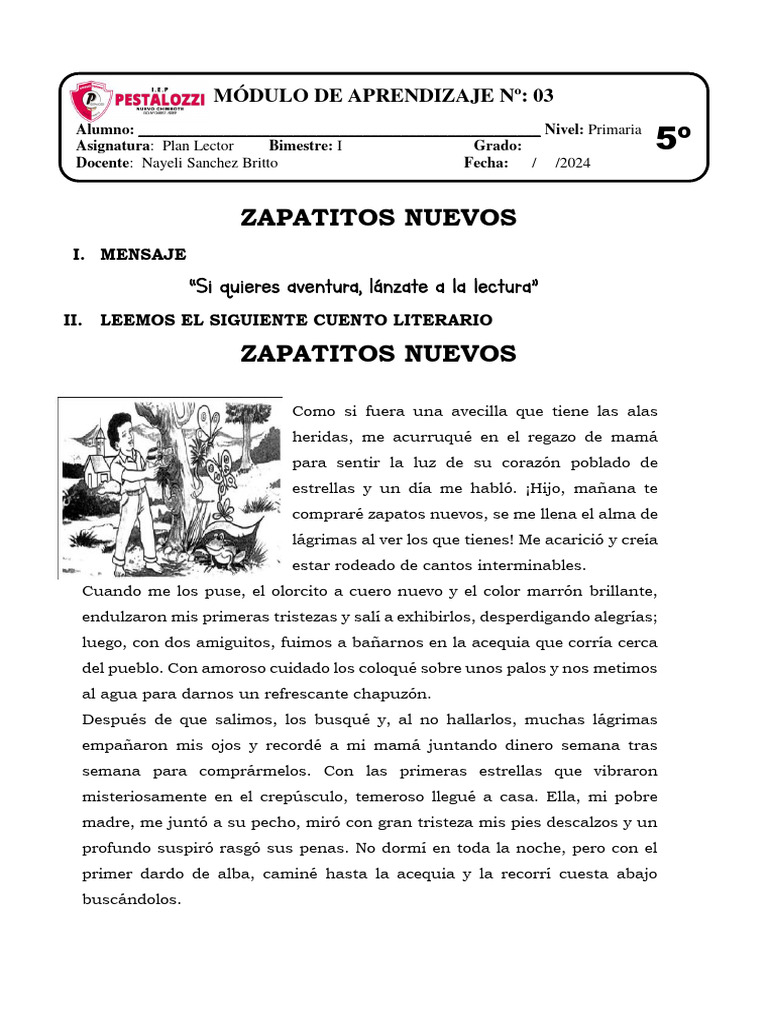 m.03 Zapatitos Nuevos PDF
