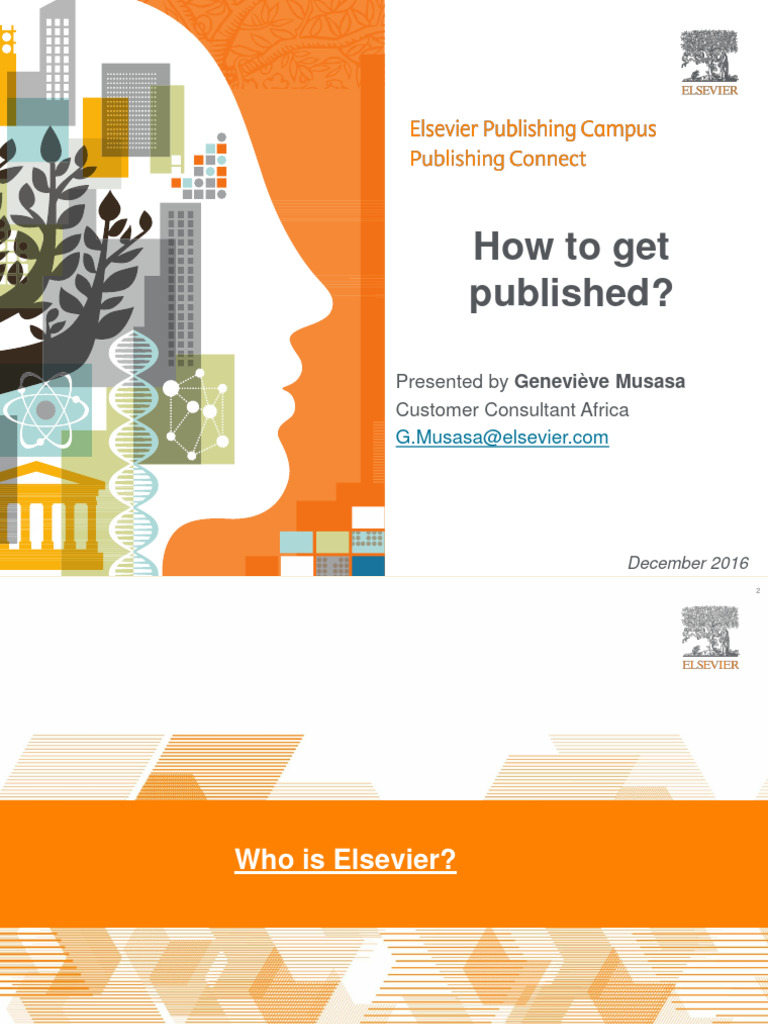 How to Get Published with Elsevier | PDF | Open Access | Academic Journal