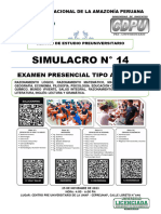 Simulacro #14 - 25 Noviembre - Solucionario