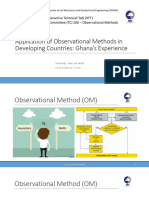 ISSMGE TC206 IITT (Observational Methods) - Anyang Yaw Michael - 1