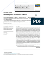 Úlceras Digitales en Esclerosis Sistémica: Artículo de Revisión