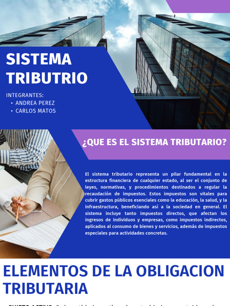 Qué es el sistema tributario | PDF | Impuestos | Economias