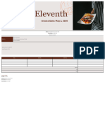 Business Invoice Professional Doc in Grey Brown Orange Sleek Editorial Styl - 20240331 - 020558 - 0000