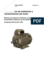 MGE4 GE Manual Instalación y Mantenimiento de Motor IE3 ES GEI M1052