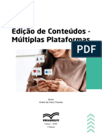 Edição de Conteúdos - Múltiplas Plataformas (TÉCNICO - PROFISSIONALIZANTE)