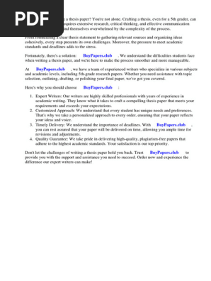 Writing a Research Paper 5th Grade