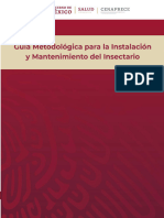 Guia Metodologica para La Instalacion y Mantenimiento Del Insectario Compressed