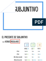 SUBJUNTIVO