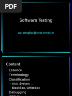 Software Testing: Ap-Sengfac@ncst - Ernet.in