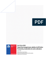 Salud Oral Integral para Adultos de 60 Años Radicular