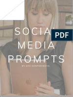 Social Media Prompts