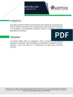 AA-06 Política para Implementar Las Respuestas de La Firma de Auditoría