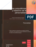 Urgencias Psiquiátricas y Trastorno de La Personalidad