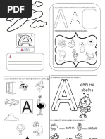 Apostila Abacada | PDF | Sílaba | Alfabetização