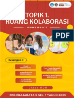 Topik 1 - Ruang Kolaborasi - LK 1.7 - Kelompok 4