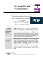 Revista Innova Educación: Análisis de La Deforestación de La Amazonia Peruana: Madre de Dios