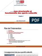 AKOUL - Analyse Structurelle Et Fonctionnnelle Des Sports Collectifs